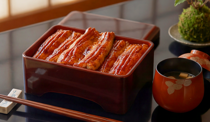 小松園のうな重と料理