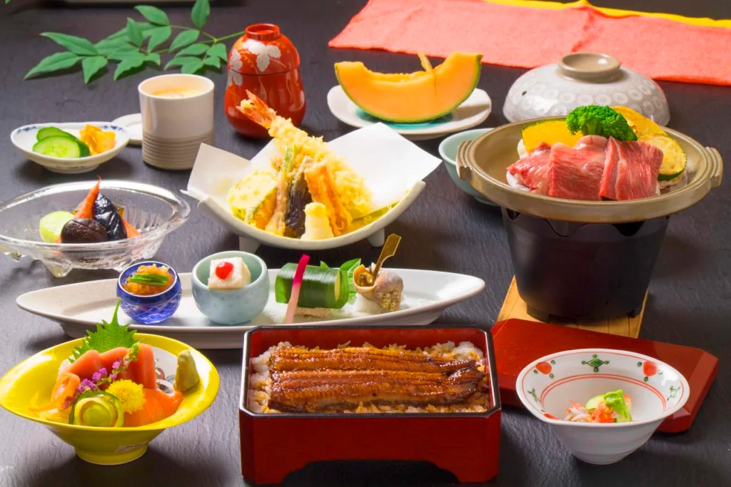 華やかプランの料理写真